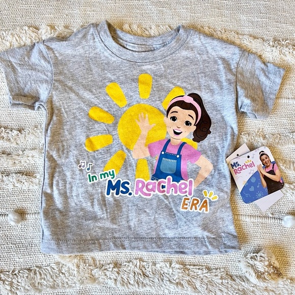 ms rachel Other - In My Ms Rachel Era grey cotton baby t-shirt size 12 months